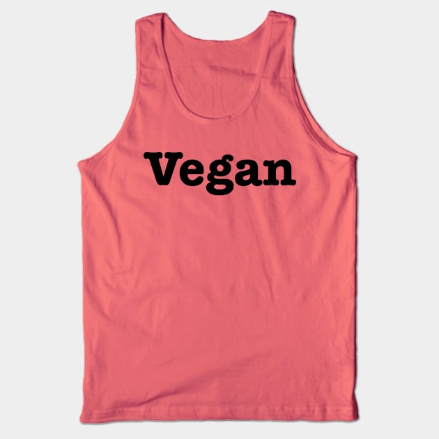 Vegan T-Shirt Tank Top by glutenfreegear